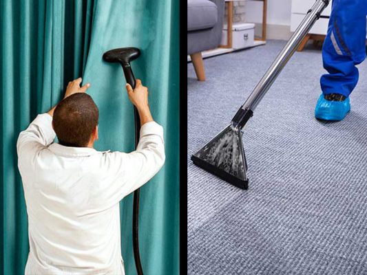 vệ sinh rèm cửa, thảm lót Ocean Laundry Thảo Điền Quận 2