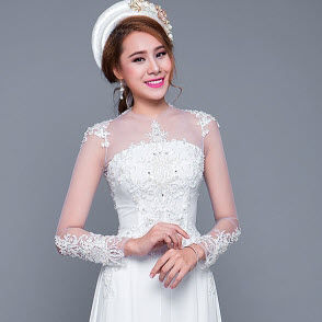 giặt hấp áo dài Ocean Laundry
